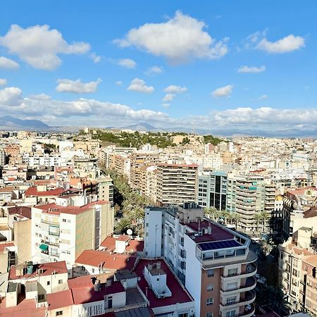 Apartament 18Th Floor City Center Riscal Alicante Exteriör bild