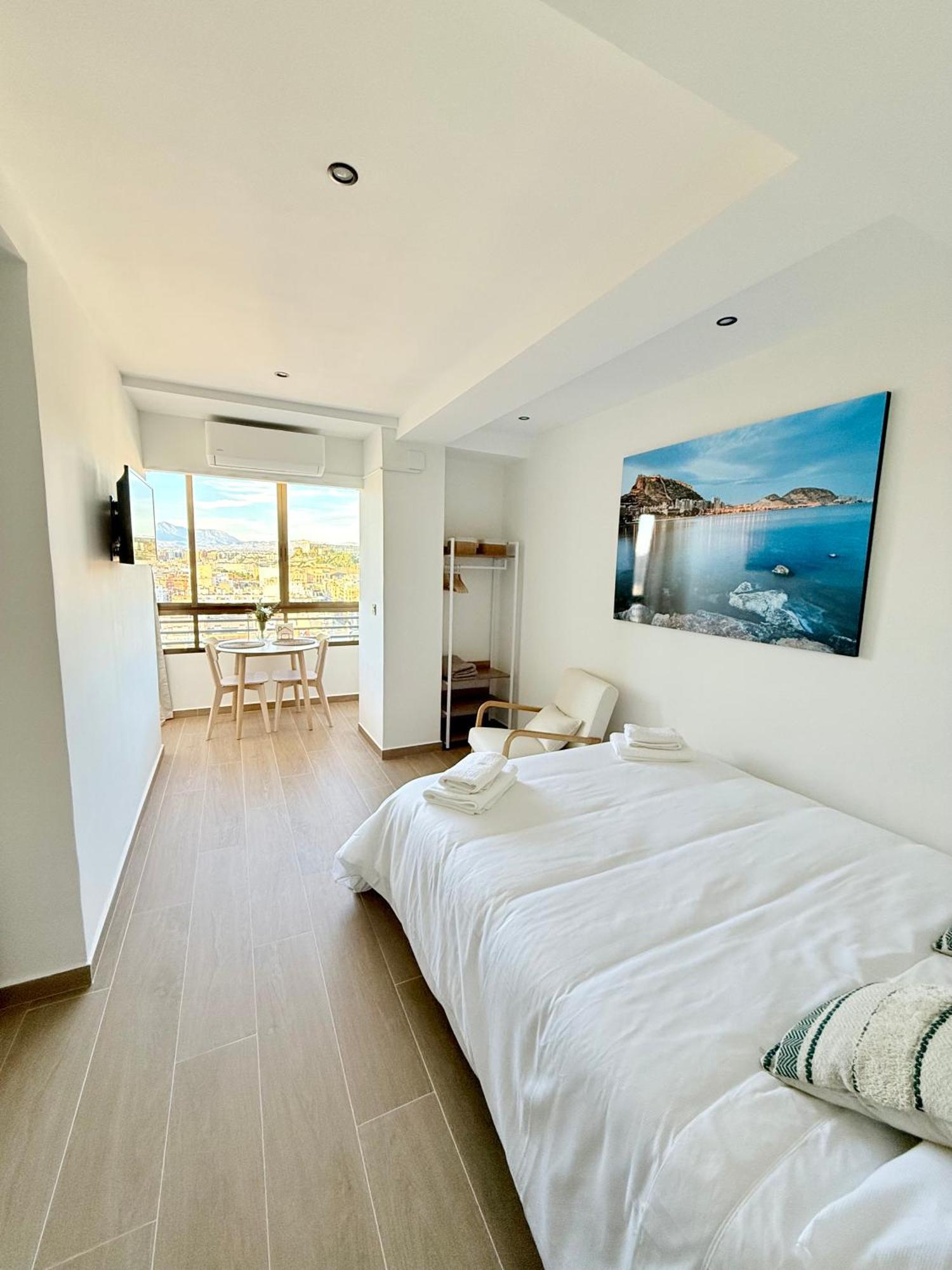 Apartament 18Th Floor City Center Riscal Alicante Exteriör bild