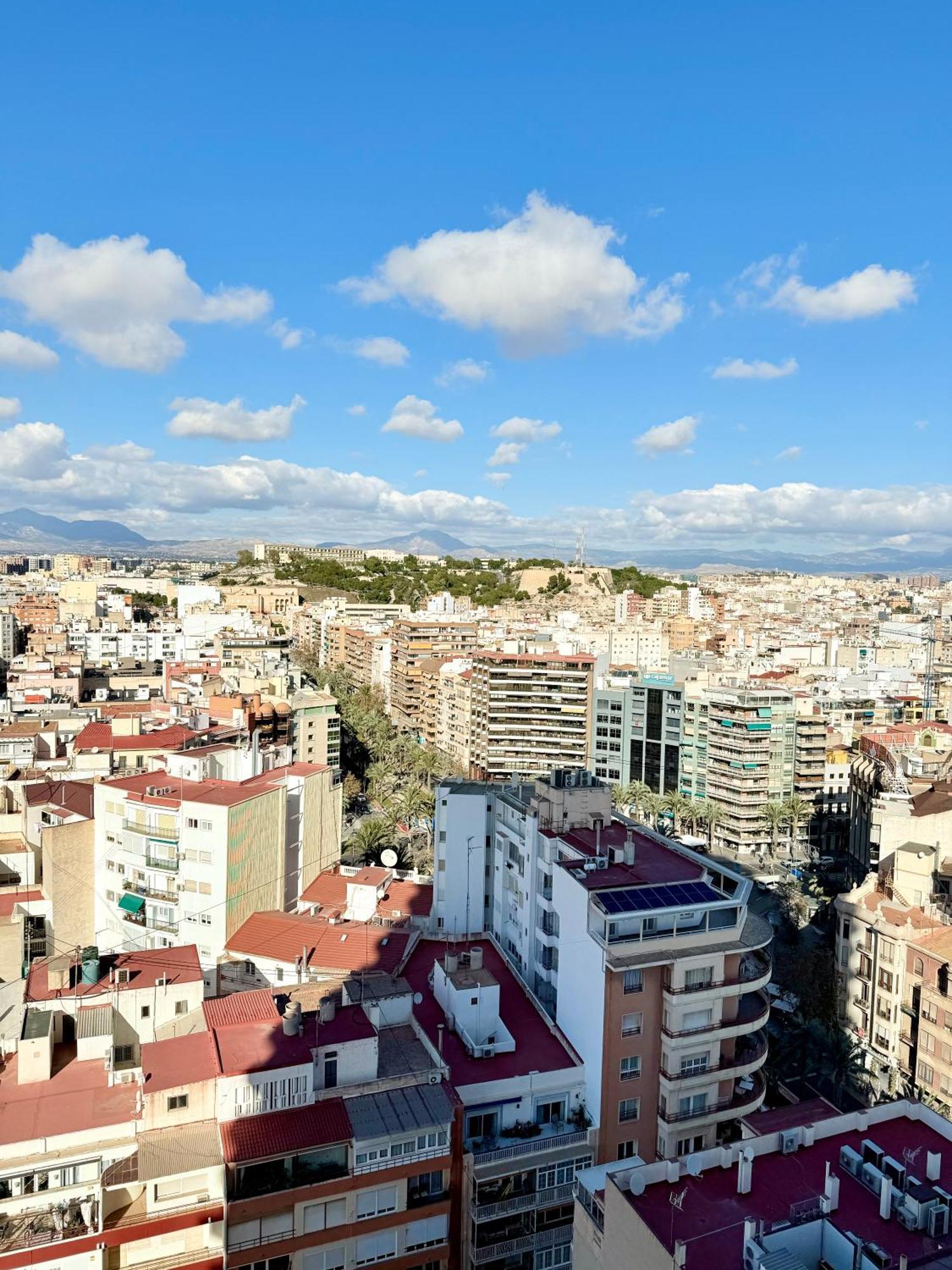 Apartament 18Th Floor City Center Riscal Alicante Exteriör bild