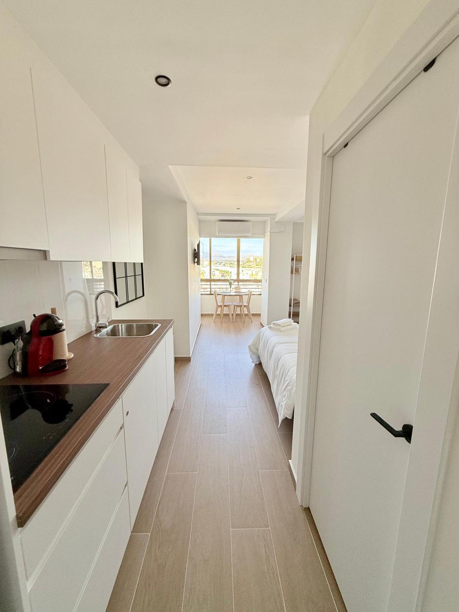 Apartament 18Th Floor City Center Riscal Alicante Exteriör bild
